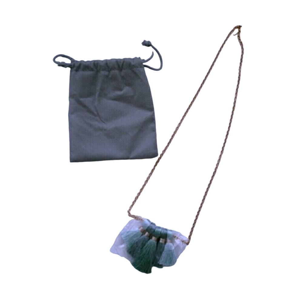 Miss Ivy Pearl Five Tassel Necklace - NIP